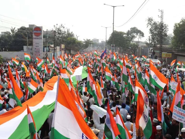 एक आम आदमी द्वारा धन्यावद रेली एक आयोजन