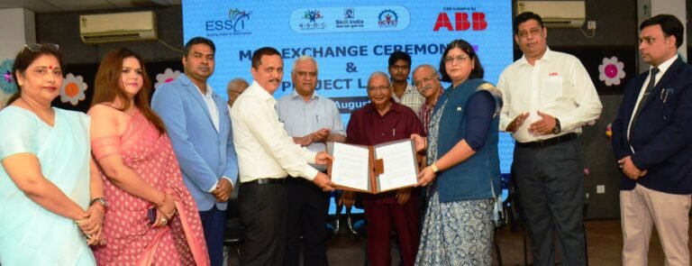 ईएसएससीआई और एबीबी इंडिया ने फरीदाबाद में इलेक्ट्रीशियन प्रशिक्षण के लिए स्मार्ट सेंटर का किया शुभारंभ