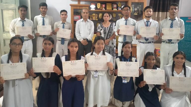 सराय ख्वाजा विद्यालय का सराहनीय प्रदर्शन