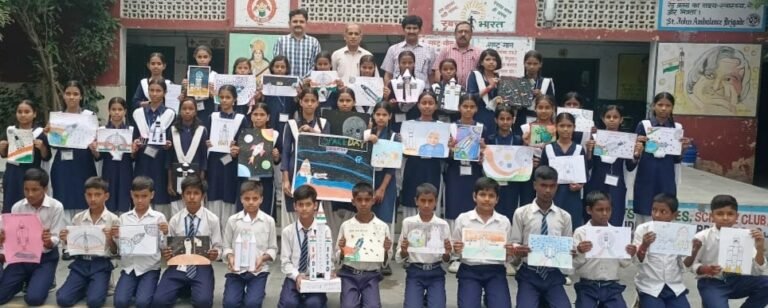 राय ख्वाजा में मॉडल, पोस्टर और व्याख्यान द्वारा मनाया नेशनल स्पेस डे