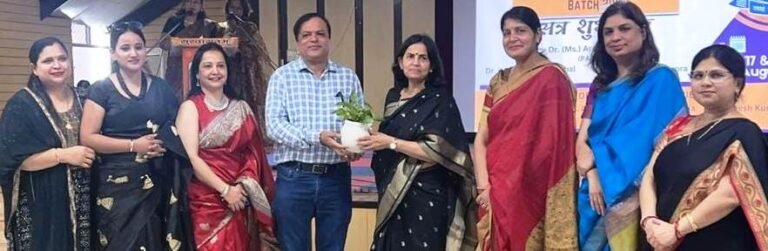 शिक्षा मनुष्य को अनुशासित करती है : डॉक्टर अर्चना भाटिया