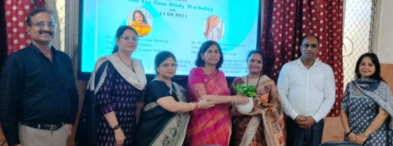 डीएवी शताब्दी महाविद्यालय में एक दिवसीय केस स्टडी कार्यशाला का आयोजन