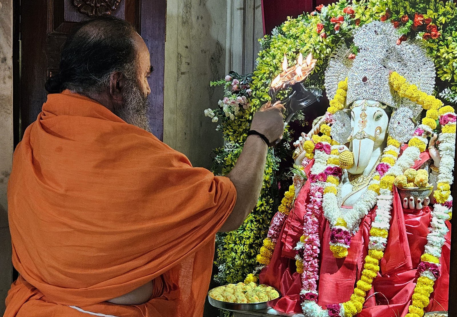 श्री लक्ष्मीनारायण दिव्यधाम में धूमधाम के साथ मनाई गई श्री गणेश चतुर्थी