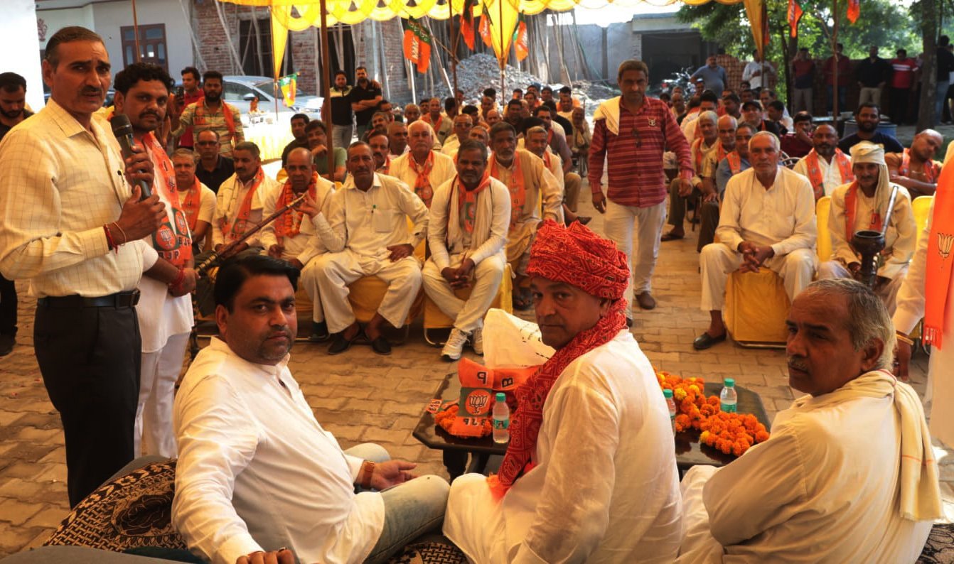 एनआईटी भाजपा प्रत्याशी सतीश फागना को जनता का मिल रहा भरपूर समर्थन