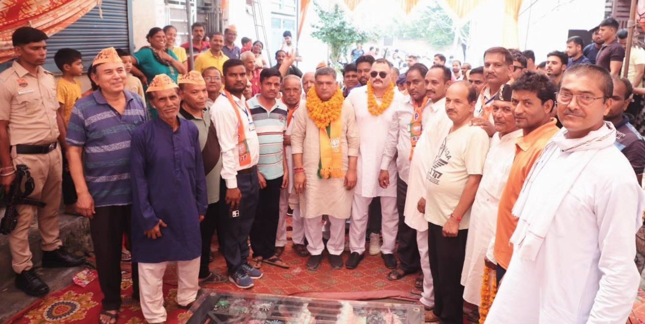 36 बिरादरी के आशीर्वाद  से एनआईटी में खिलेगा भाजपा का कमल का फूल- सतीश फागना