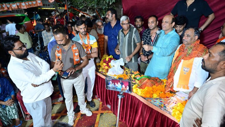 भाजपा सरकार ने दस सालों में किया बडखल क्षेत्र का कायाकल्प : धनेश अदलक्खा