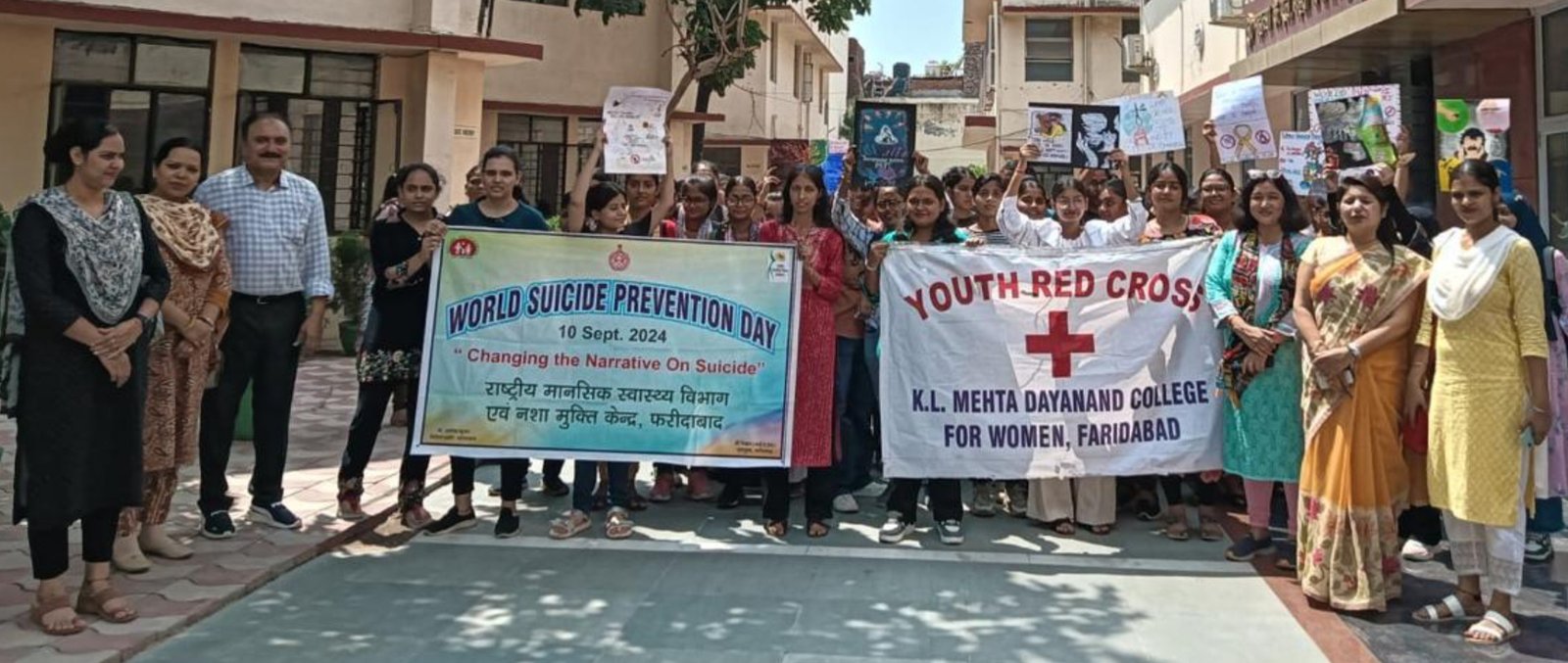 के.एल. मेहता महिला महाविद्यालय में विश्व प्राथमिक चिकित्सा दिवस समारोह का आयोजन किया गया