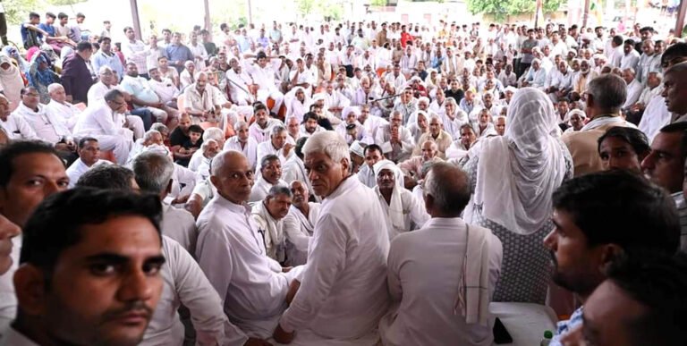 कांग्रेस सरकार बनते ही पृथला क्षेत्र में भी शहरी तर्ज पर होगा ग्रामीण क्षेत्रों का विकास : रघुबीर तेवतिया