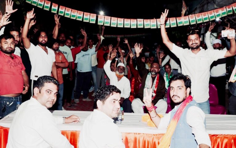 कांग्रेस सरकार बनने पर तिगांव क्षेत्र का होगा चहुंमखी विकास: रोहित नागर