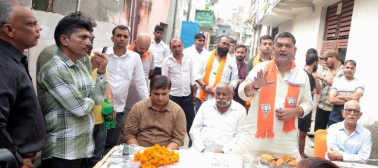 एनआईटी के भाजपा प्रत्याशी सतीश फागना को मिल रहा जनता का भरपूर समर्थन