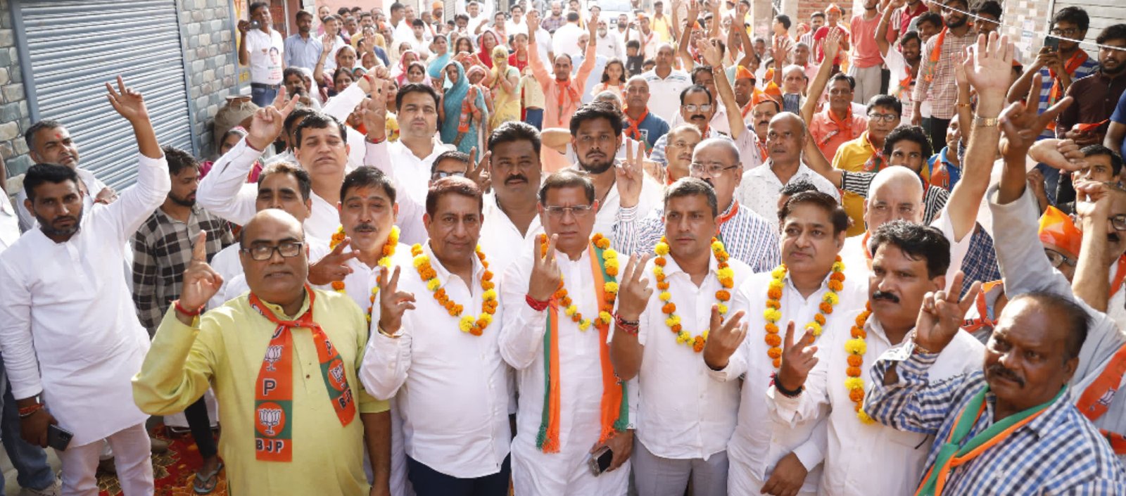 तिगांव से भाजपा प्रत्याशी राजेश नागर के पक्ष में दिन प्रतिदिन बढ़ रहा जन समर्थन