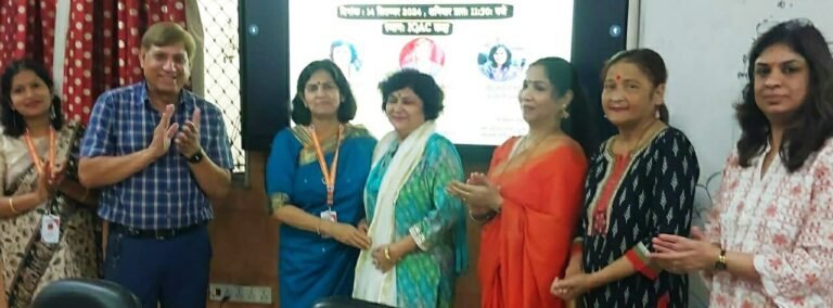 डीएवी शताब्दी महाविद्यालय फरीदाबाद में 14 सितंबर 2024 को हिंदी दिवस मनाया गया