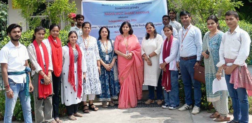 शताब्दी महाविद्यालय में एंटी ड्रग्स जागरूक कार्यक्रम