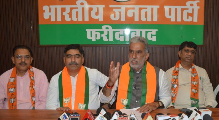 कांग्रेस की गारंटी यानी झूठ और झांसे का पुलिंदा : कृष्णपाल गुर्जर