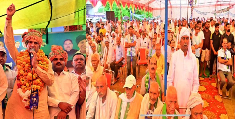 महापंचायत का ऐलान, अब नगेंद्र भड़ाना का चुनाव छत्तीस बिरादरी की सरदारी मिलकर लड़ेगी