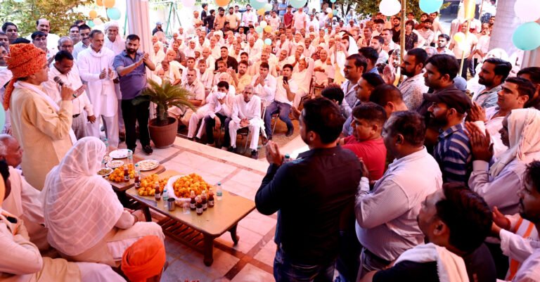 पृथला में विकास-भाईचारे और खुशहाली के लिए कांग्रेस के पक्ष में करें मतदान: रघुबीर तेवतिया