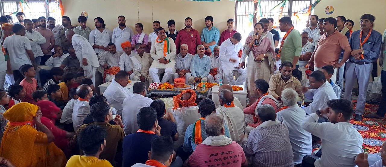 भाजपा सरकार में बिना पर्ची-खर्ची मिली युवाओं को नौकरियां : पं. टेकचंद शर्मा