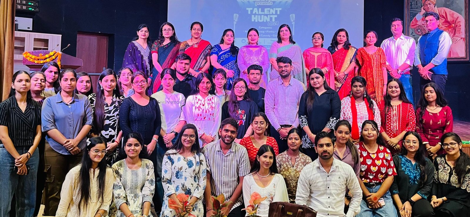 Mathematics Department hosted Talent Hunt Event to Showcase Student Skills and Confidence