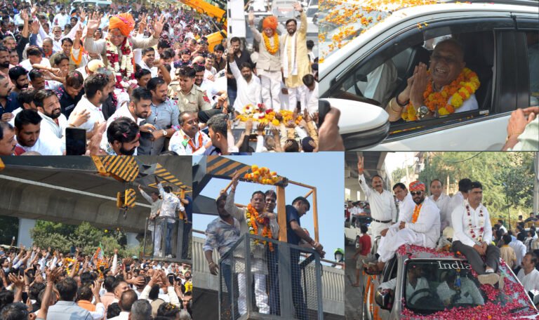 प्रदेश को देश का नंबर 1 राज्य बनाने में भाजपा सरकार हर संभव प्रयास करेगी : राज्य मंत्री राजेश नागर