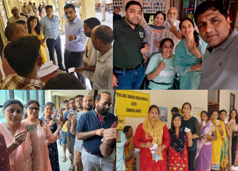 चुनाव के पर्व में प्रदेश का गर्व बढ़ाने में आगे आए मतदाता शांतिप्रिय ढंग से संपन्न हुआ मतदान: डीसी विक्रम सिंह