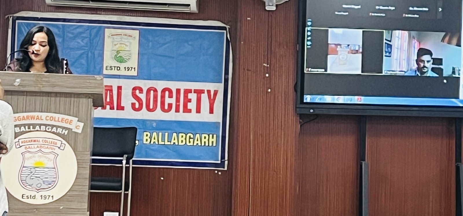 “शोध पत्र लेखन एवं प्रकाशन” पर एक दिवसीय ऑनलाइन राष्ट्रीय कार्यशाला आयोजित की गई