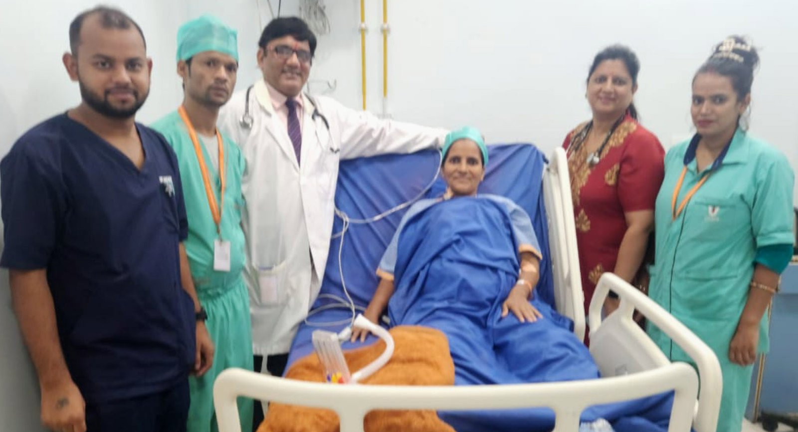 यूनिवर्सल अस्पताल ने ईएसआई के मरीज के तीन वाल्व बदलकर तथा बाइपास सर्जरी कर मरीज को दी नई जान