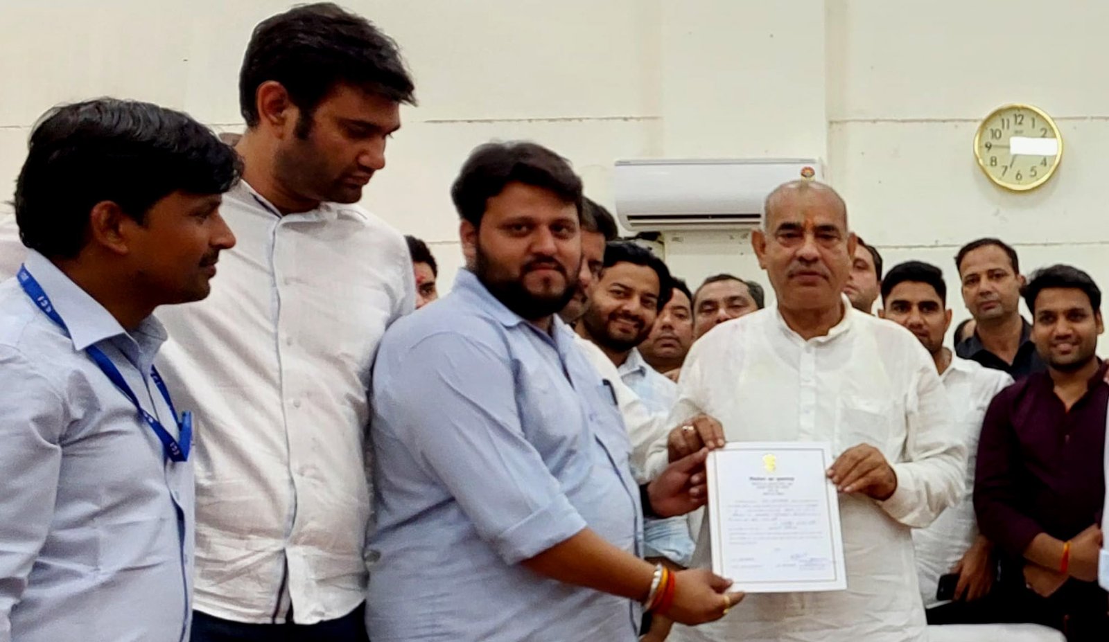 फरीदाबाद जिला में शांतिप्रिय ढंग से संपन्न हुई मतगणना प्रक्रिया, विजेता प्रत्याशियों को रिटर्निंग अधिकारी ने सौंपा निर्वाचन प्रमाण पत्र