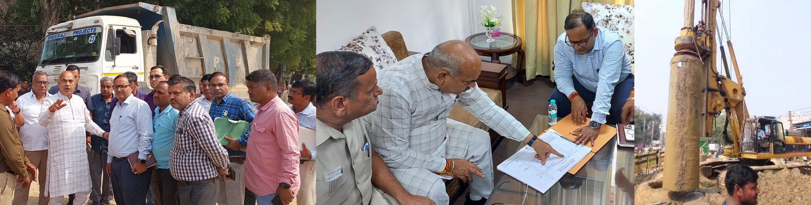 तेज गति से किया जाए मोहना रोड एलिवेटेड पुल का निर्माण कार्य , इस दौरान व्यापारियों और आमजन को ना आए कोई परेशानी : मूलचंद शर्मा विधायक 