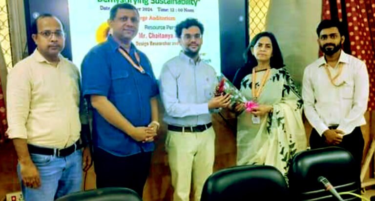 शताब्दी महाविद्यालय में ‘डिमिस्टिफाइंग सस्टेनेबिलिटी’ पर एक्सटेंशन लेक्चर 