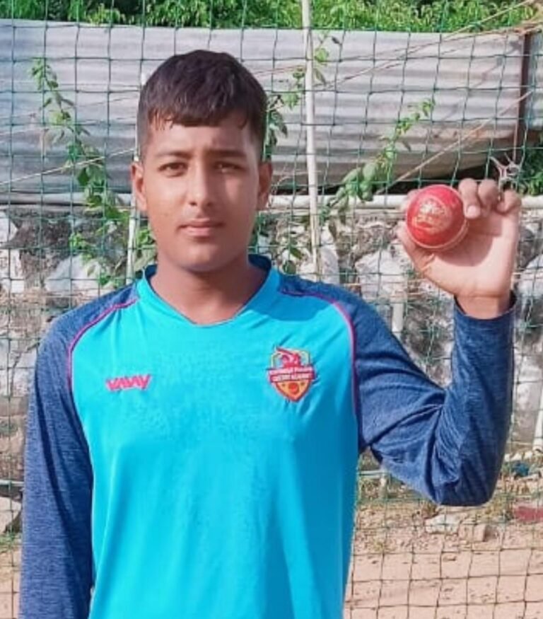 रविंदर फागना क्रिकेट अकादमी पाली ने मोहम्मडन स्पोर्टिंग क्लब कोलकाता को 109 रन से हराया