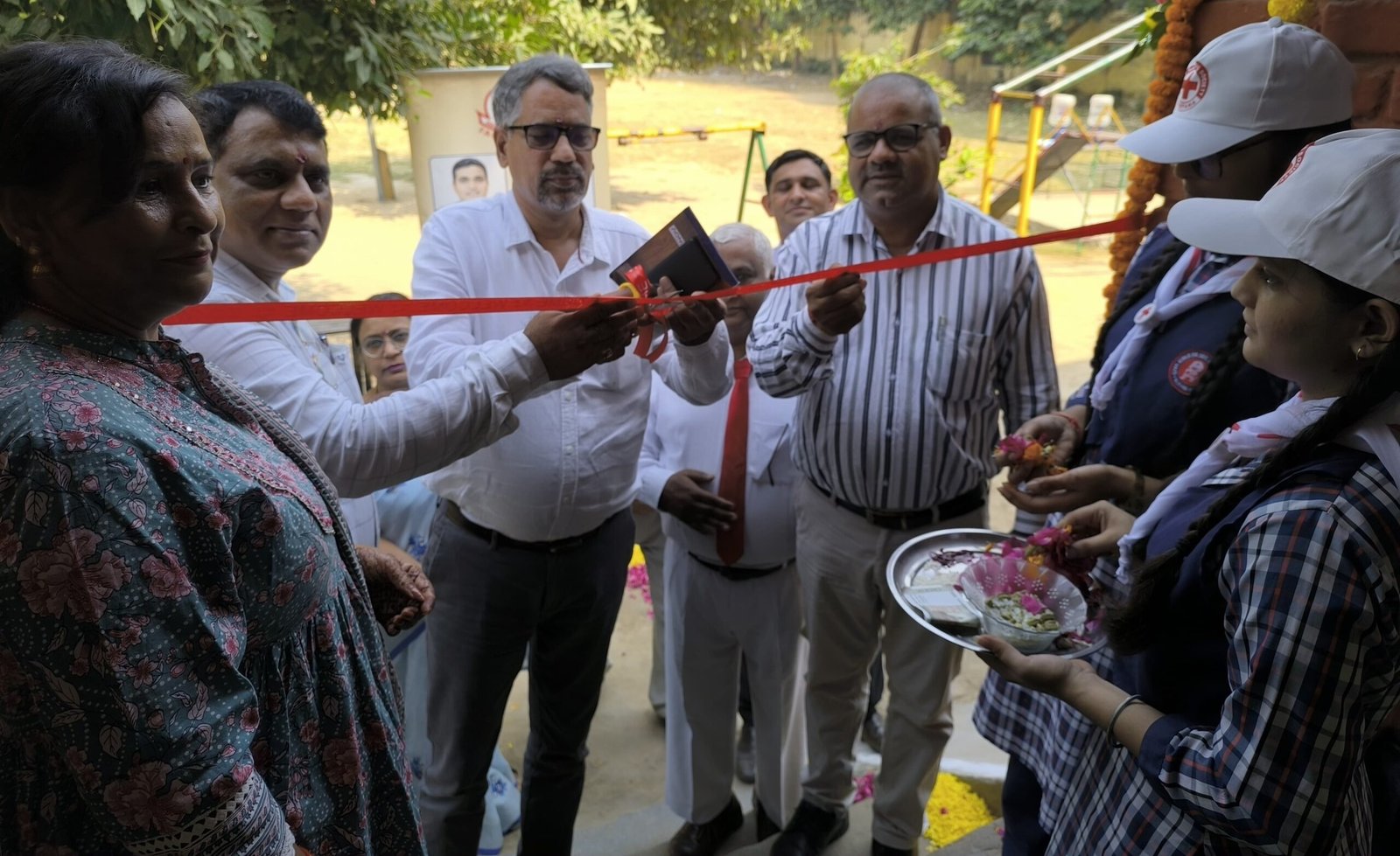 पांच दिवसीय जिला जूनियर रेडक्रॉस प्रशिक्षण शिविर की शुरुआत