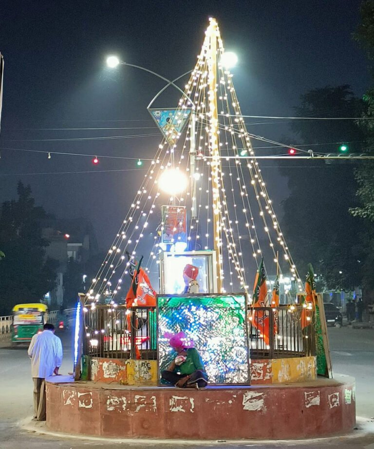 विपुल गोयल की पहल से फरीदाबाद में सुशासन का नया उदाहरण, दीपावली के मौके पर नये अंदाज में जगमगा रहा है शहर