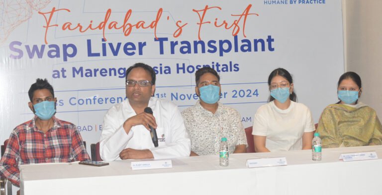 मैरिंगो एशिया हॉस्पिटल्स ने दो परिवारों के बीच दुर्लभ और जटिल “स्वैप लिवर ट्रांसप्लांट” सफलतापूर्वक किया
