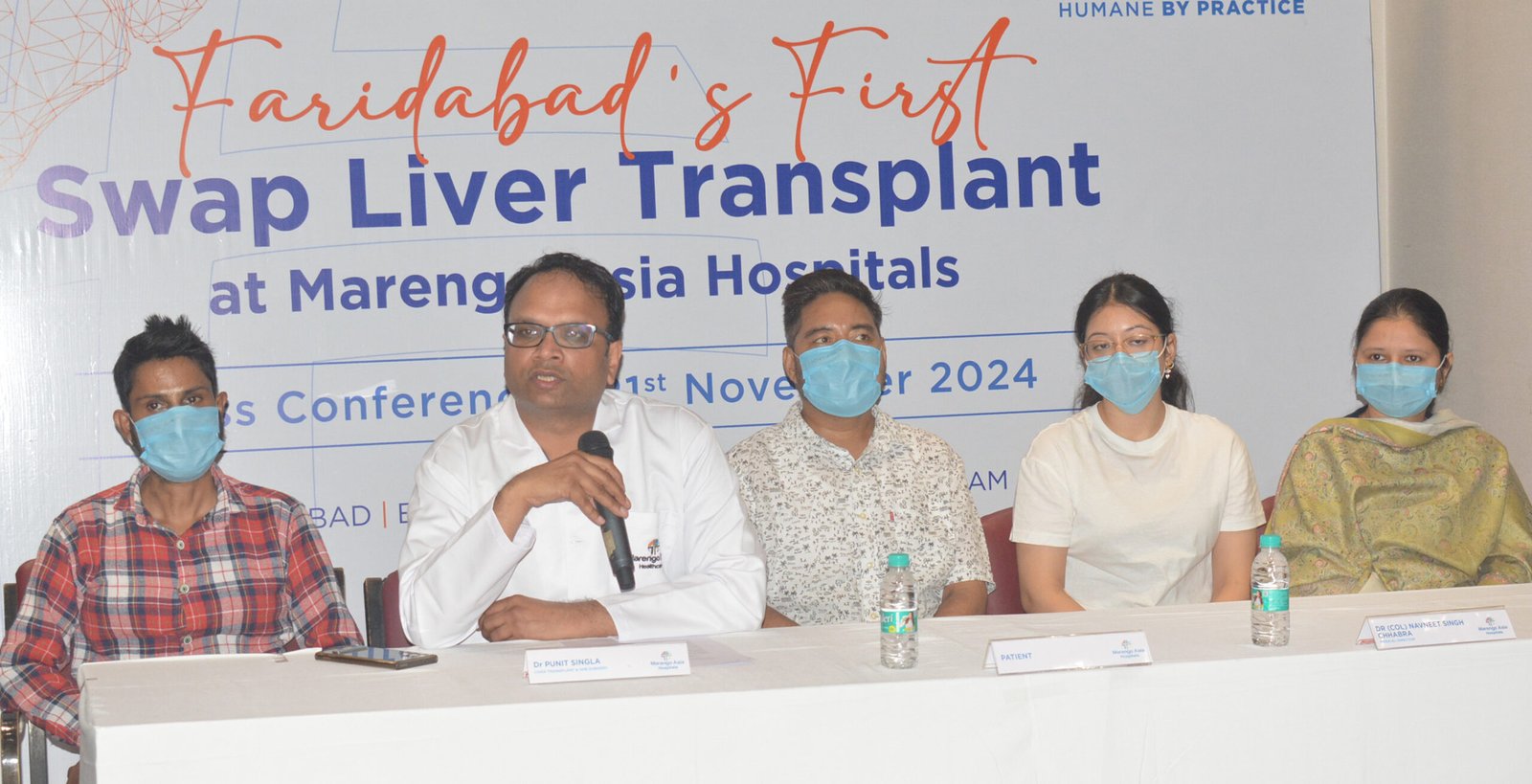 मैरिंगो एशिया हॉस्पिटल्स ने दो परिवारों के बीच दुर्लभ और जटिल “स्वैप लिवर ट्रांसप्लांट” सफलतापूर्वक किया