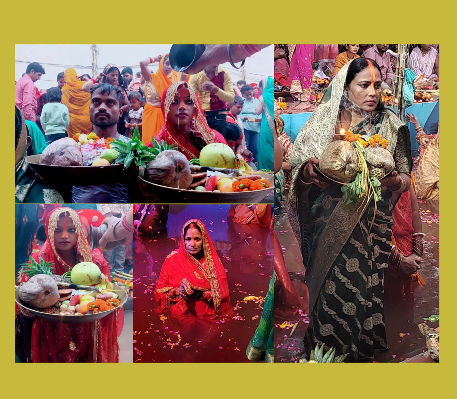 शहर के विभिन्न छट घाटों पर उगते सूरज को अर्घ्य देने के साथ संपन्न हुआ आस्था का महापर्व