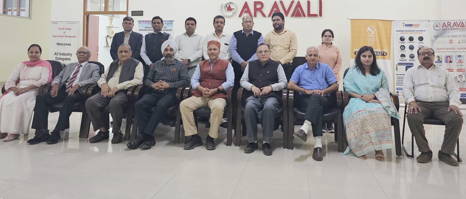 अरावली कॉलेज ऑफ इंजीनियरिंग द्वारा आर्टिफिशियल इंटेलिजेंस के साथ उद्योगों में क्रांति” विषय पर तकनीकी लेक्चर मीटिंग का आयोजन