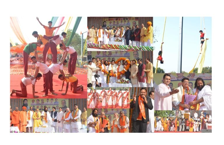 ओम योग संस्थान पाली ने 26वें वार्षिकोत्सव का समापन समारोह एवं महर्षि स्वामी दयानन्द सरस्वती की 200वीं जयन्ती हर्षोल्लास के साथ मनाई