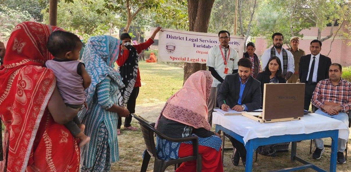 जिला विधिक सेवा प्राधिकरण फरीदाबाद द्वारा जिला जेल नीमका में महिला कैदियों के लिए स्वास्थ्य जांच शिविर का आयोजन