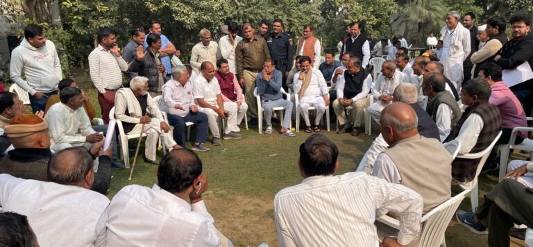 गांव के लोगों की समस्या को जल्द से जल्द करूंगा दूर : राज्यमंत्री राजेश नागर