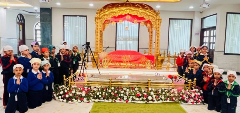 फरीदाबाद मॉडल स्कूल सेक्टर-31 ने गुरुपर्व मनाया