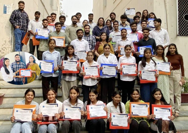 डीएवी शताब्दी महाविद्यालय में स्किल डेवलेपमेंट कोर्स पायथन प्रोग्रामिंग का प्रमाण पत्र वितरण 