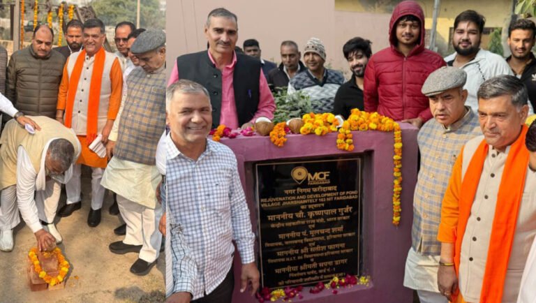 विधायक मूलचंद शर्मा और सतीश फागना ने वार्ड नं.1 में लगभग 5 करोड़ की लागत से होने वाले कार्यों का मुहूर्त किया