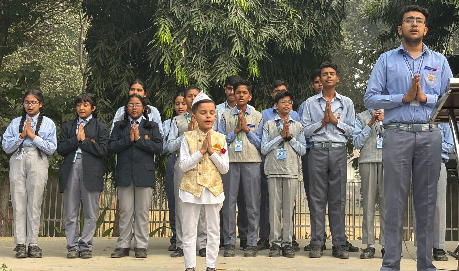 सूरजकुंड इंटरनेशनल स्कूल में बड़े उत्सव के साथ मनाया गया बाल दिवस