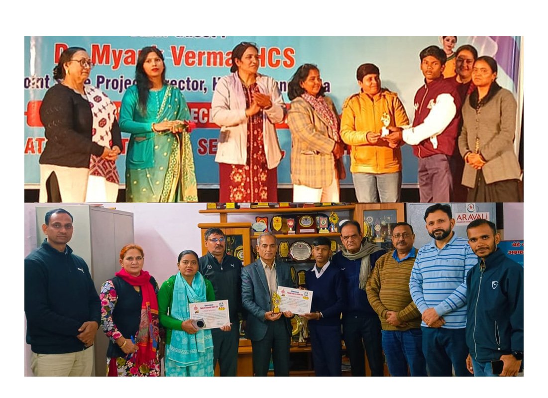 टैलेंट सर्च, विजुअल आर्ट्स में राजकीय विद्यालय सराय ख्वाजा, हरियाणा में तृतीय