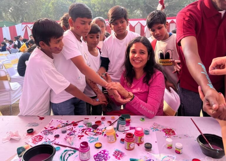 जाट समाज के सहयोग से मूक बधिर बच्चों के लिए सांझी खुशी कार्निवल का अयोजन किया गया