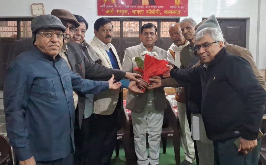 पंजाबी सेवा समिति बल्लभगढ़ ने सर्वसम्मति से ज्योति छाबड़ा को  नया प्रधान चुना 