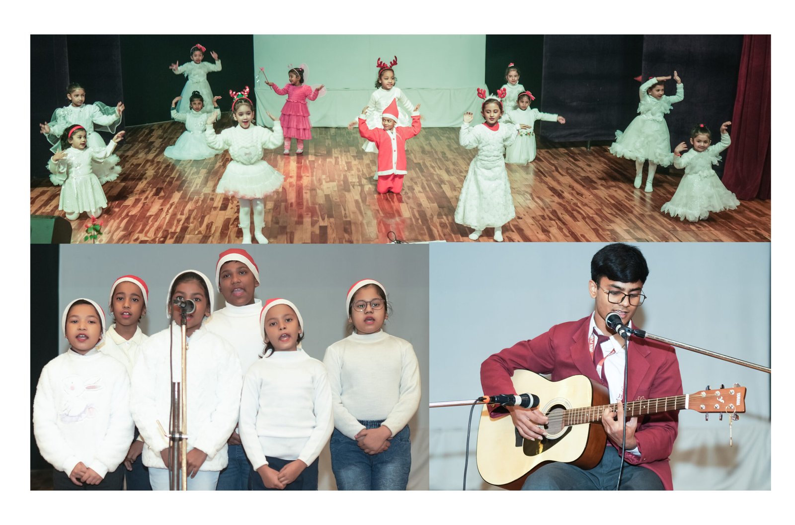 जीवा पब्लिक स्कूल में हर्षोल्लास के साथ मनाया गया क्रिसमस का त्योहार