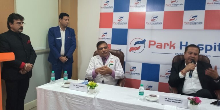 पार्क अस्पताल ने प्रधानमंत्री जन आरोग्य आयुष्मान योजना के तहत अब तक 4500 मरीजों की सर्जरी कर उन्हें लाभ पहुंचाया