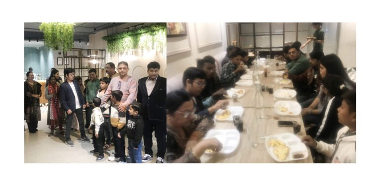 थेलासीमिया ग्रस्त बच्चो के लिए नाच गाने के साथ लज़ीज़ खाने का विशेष प्रबंध किया