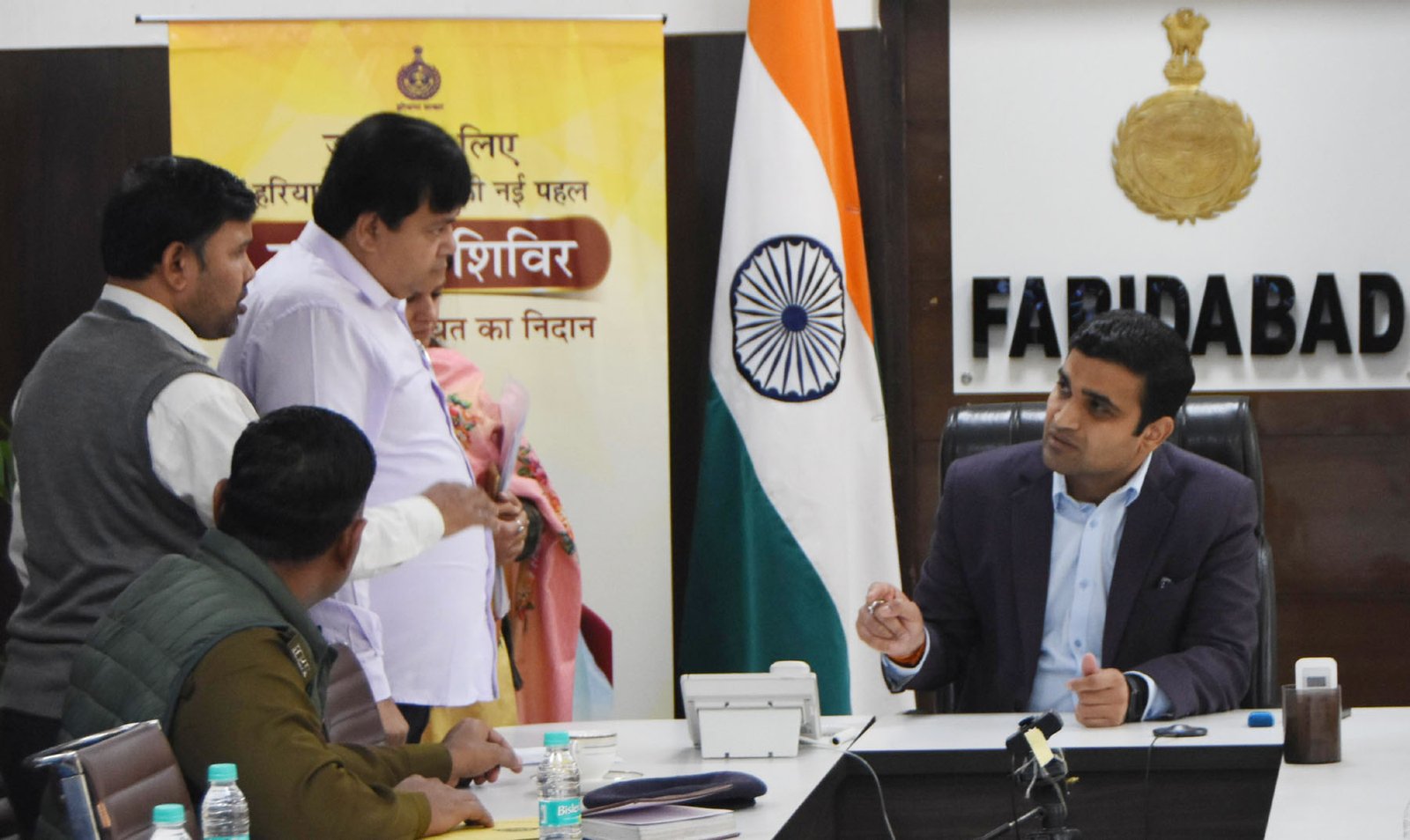 फरीदाबाद, बल्लभगढ़ ,बड़खल उपमंडल व नगर निगम में भी आयोजित हो रहे हैं समाधान शिविर : डीसी विक्रम सिंह